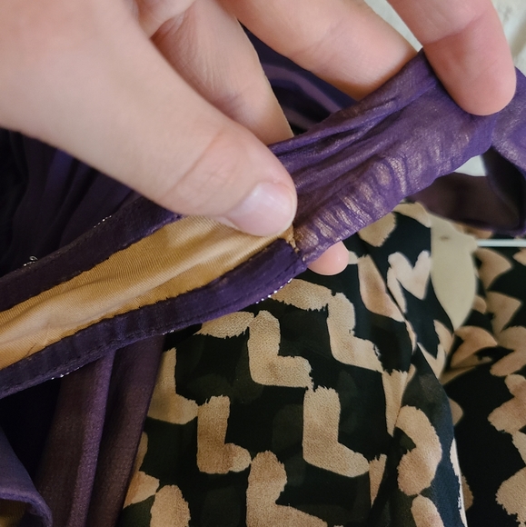 Vintage silk beaded dress - Picture 7 of 8